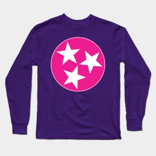 Tennessee TriStar - Plastic Pink Long Sleeve T-Shirt